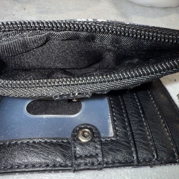 Sakroots Coin/ID/CRedit Card Holder Blue Nautical Sz5.5X3.5X1.5 Wallet - Picture 4 of 4